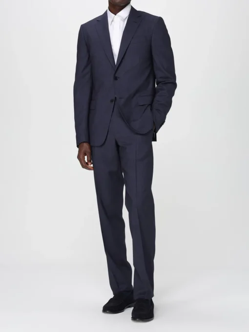 Abito a monopetto in lana Zegna