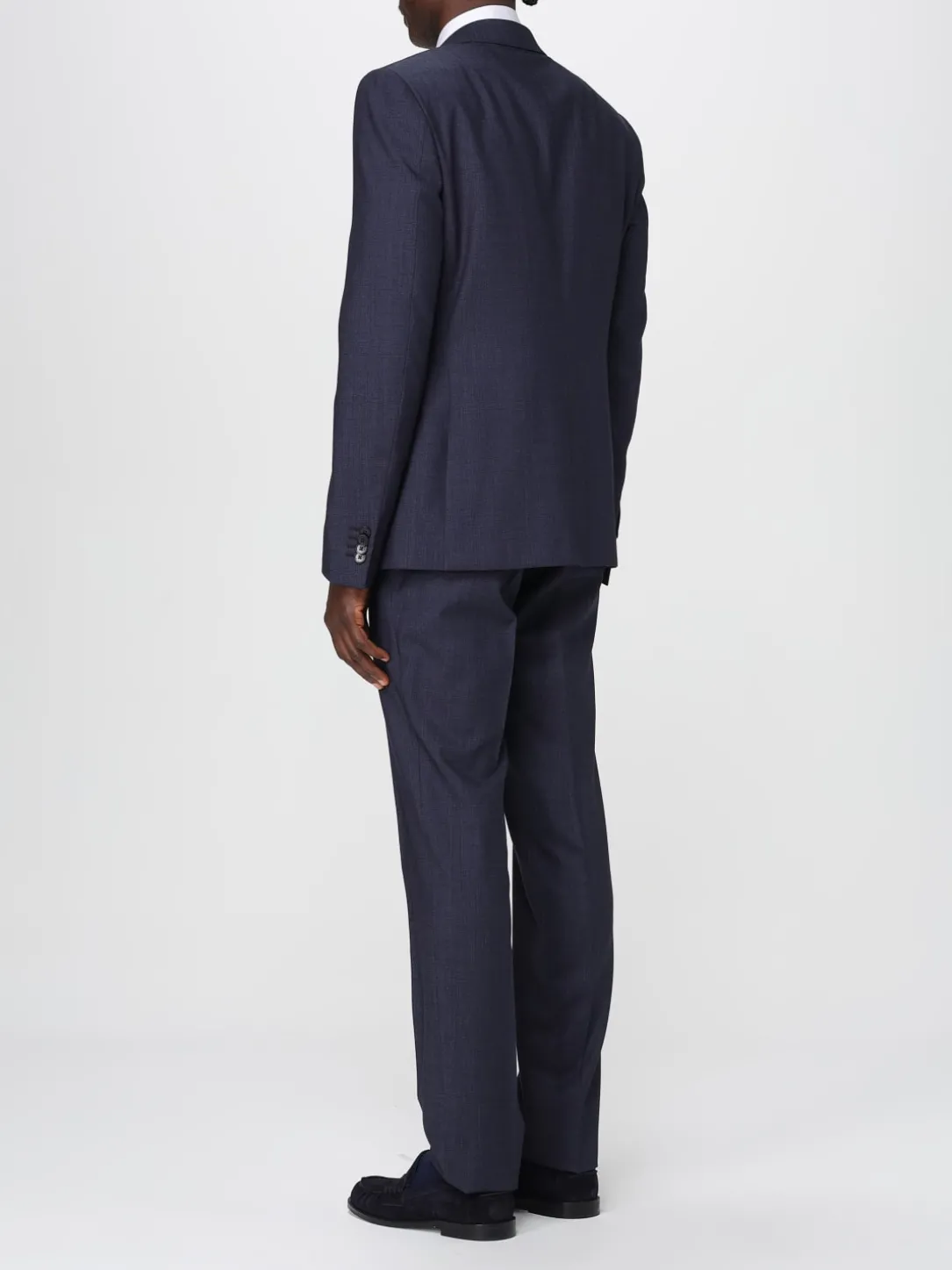 Abito a monopetto in lana Zegna