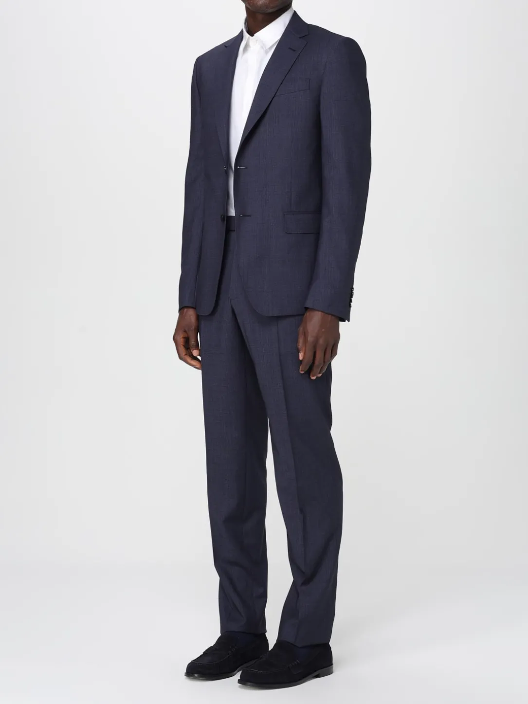 Abito a monopetto in lana Zegna