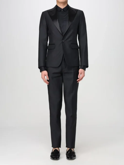 Abito a monopetto in lana e seta Dsquared2