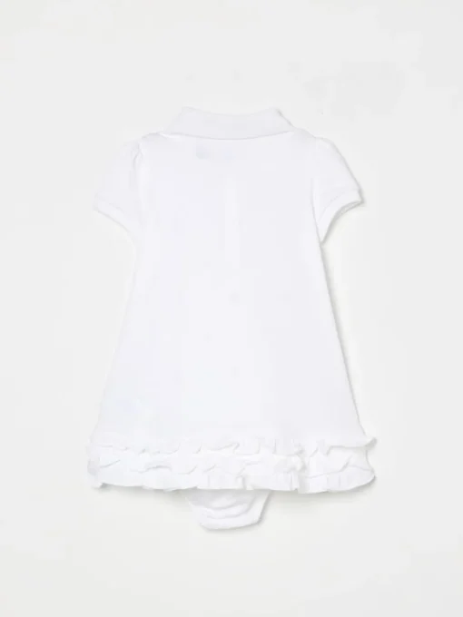 Abito a polo in cotone con logo all-over Polo Ralph Lauren