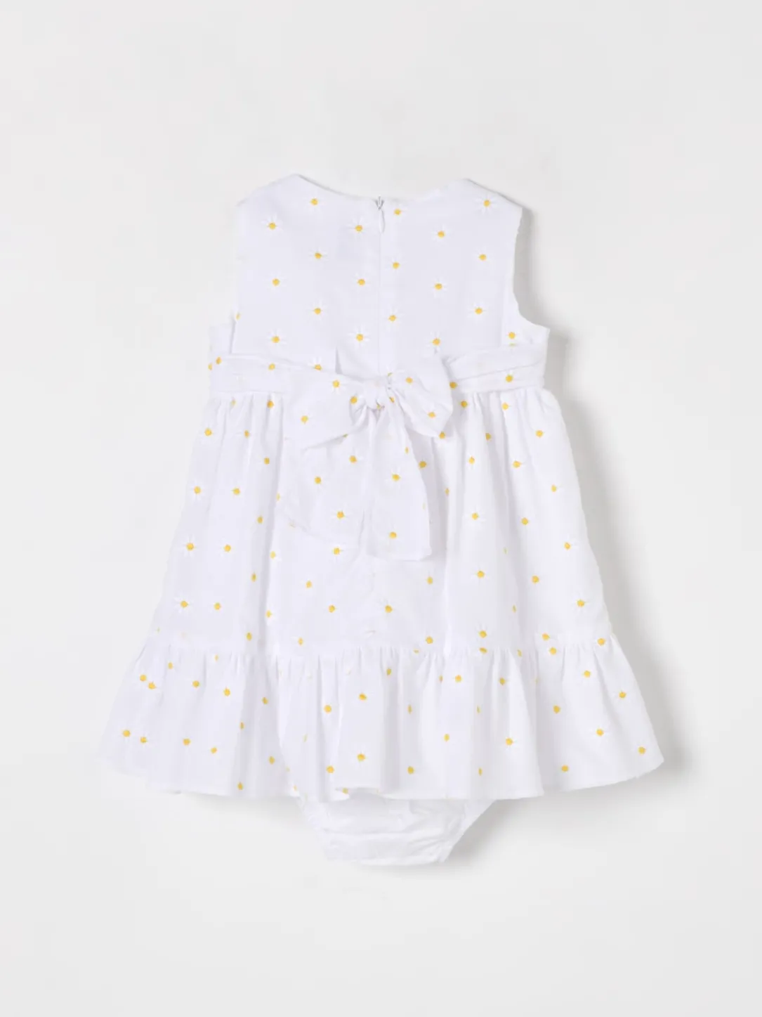 Abito con culotte in cotone con margherite Il Gufo