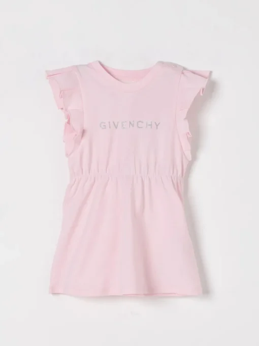 Abito in cotone con logo Givenchy