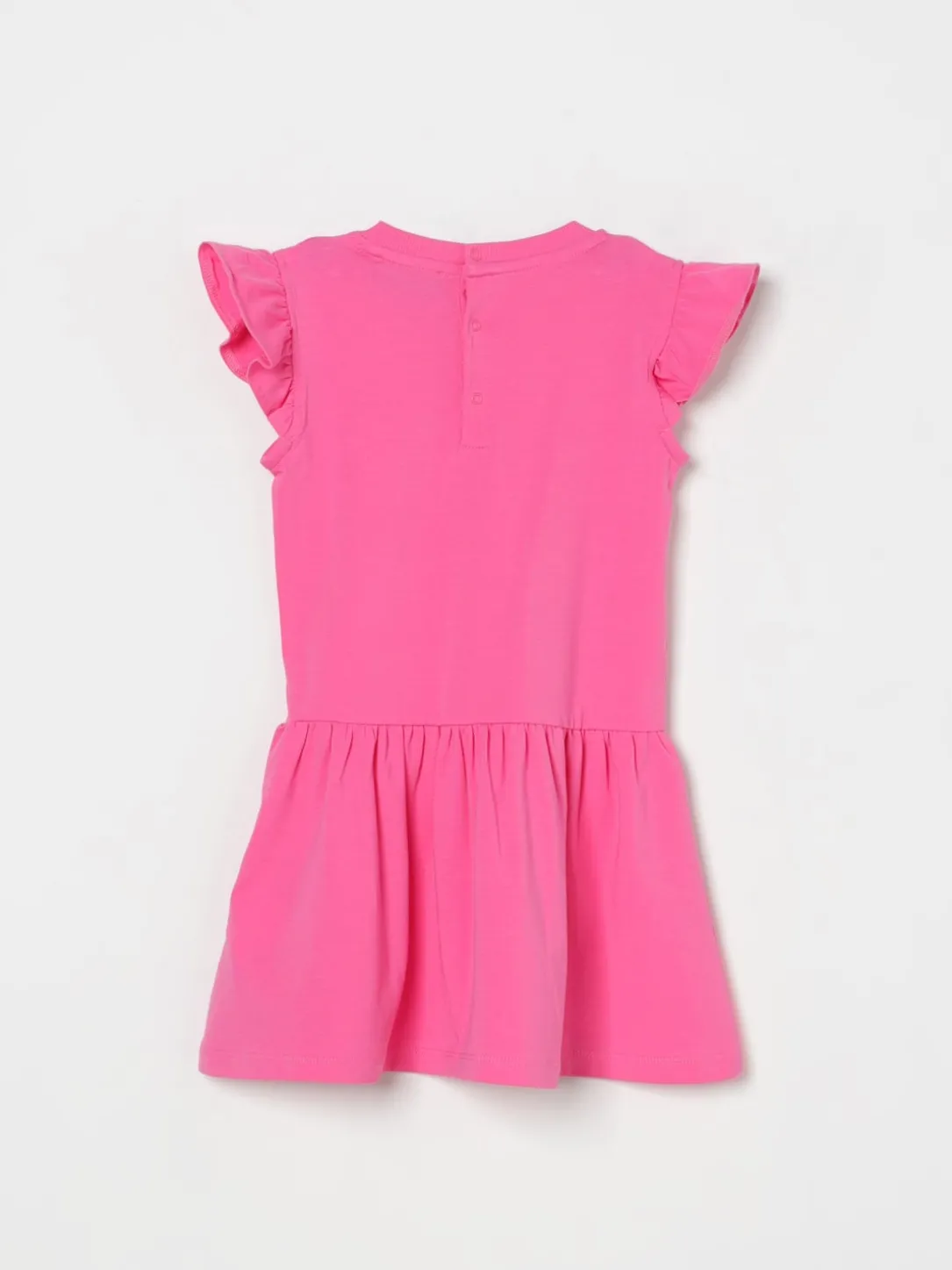 Abito in cotone con stampa Teddy Moschino