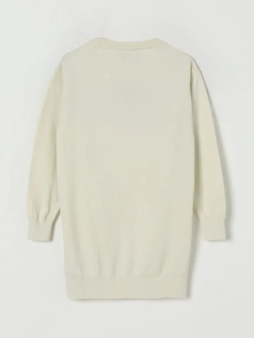 Abito in maglia di cotone e lana Teddy Moschino