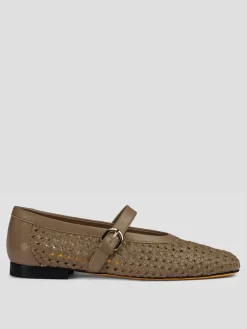 Ballerina Doucal's in nappa intrecciata