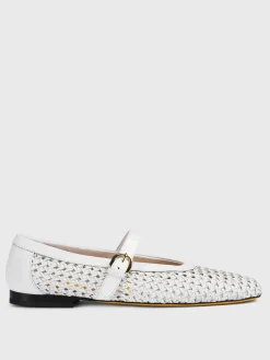 Ballerina Doucal's in nappa intrecciata