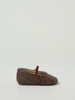 Ballerina Etro in cotone spalmato