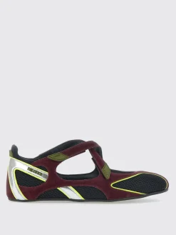 Ballerina Floor 001 The Attico in camoscio e mesh