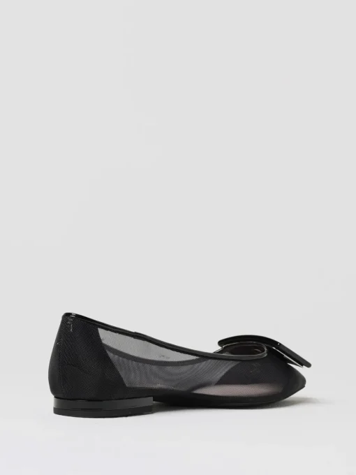 Ballerina Gommettine Roger Vivier in nylon a rete