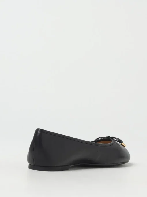 Ballerina Lauren Ralph Lauren in pelle con fiocco