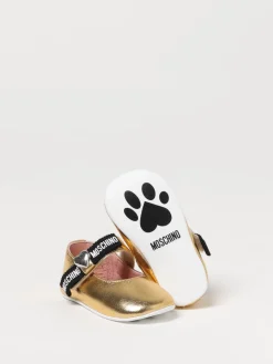 Ballerina Moschino in pelle laminata