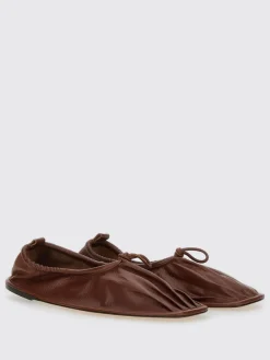 Ballerina Puntera Hereu in pelle arricciata
