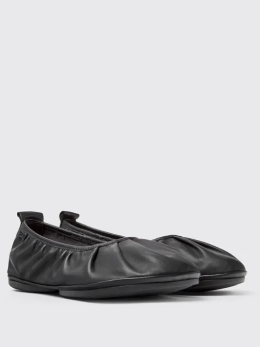 Ballerina Right Camper in pelle drappeggiata