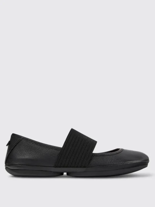 Ballerina Right Camper in pelle e tessuto