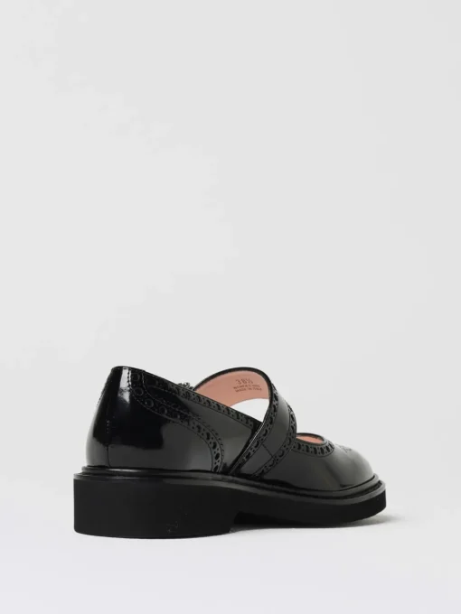 Ballerina Roger Vivier in pelle verniciata con motivo brogue