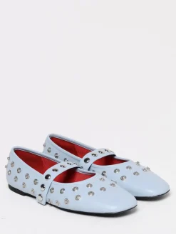 Ballerina Ryder Stella McCartney in pelle sintetica con borchie