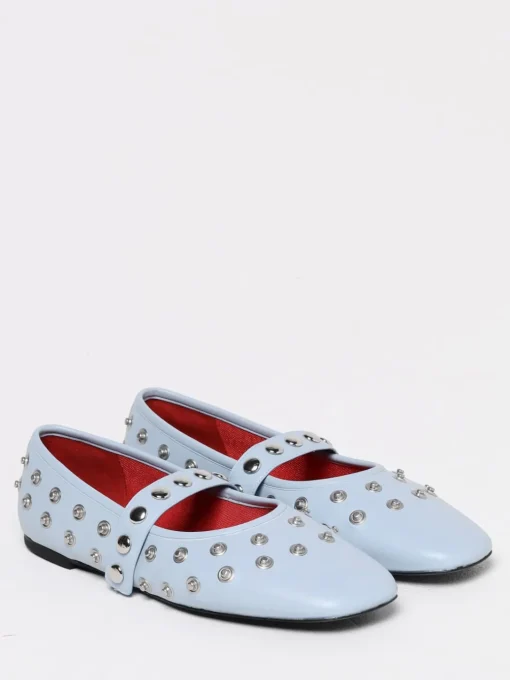 Ballerina Ryder Stella McCartney in pelle sintetica con borchie