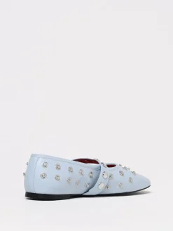 Ballerina Ryder Stella McCartney in pelle sintetica con borchie