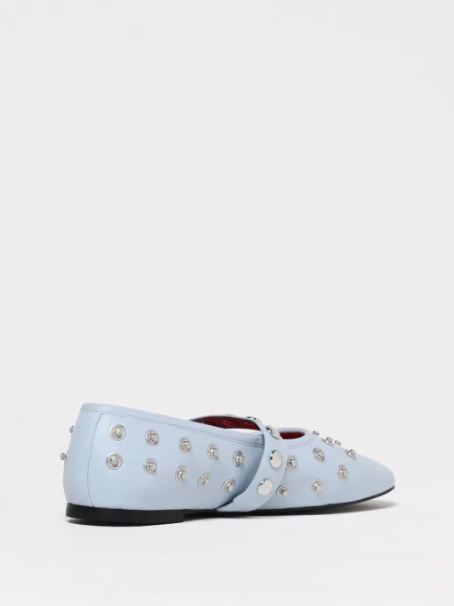 Ballerina Ryder Stella McCartney in pelle sintetica con borchie