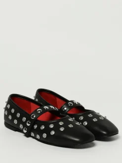 Ballerina Stella McCartney in pelle sintetica con applicazioni