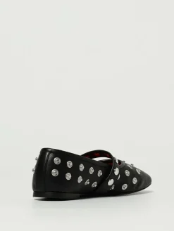 Ballerina Stella McCartney in pelle sintetica con applicazioni