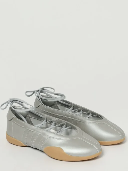 Ballerina Taekwondo Adidas Originals in pelle laminata