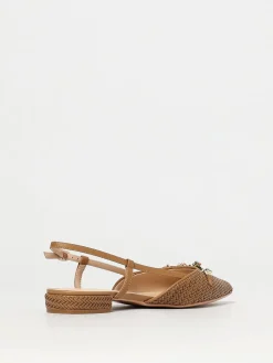 Ballerina Twinset in rafia con strass