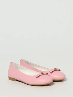 Ballerine Gianni Ribbon Versace in pelle di agnello