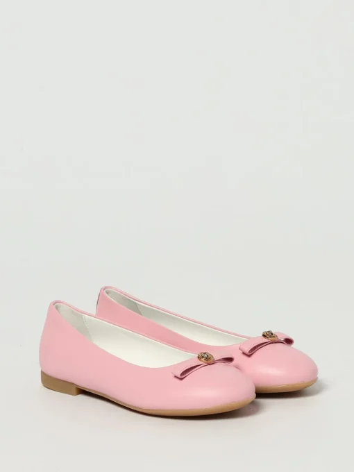 Ballerine Gianni Ribbon Versace in pelle di agnello