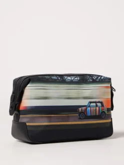 Beauty case in poliestere stampata Paul Smith
