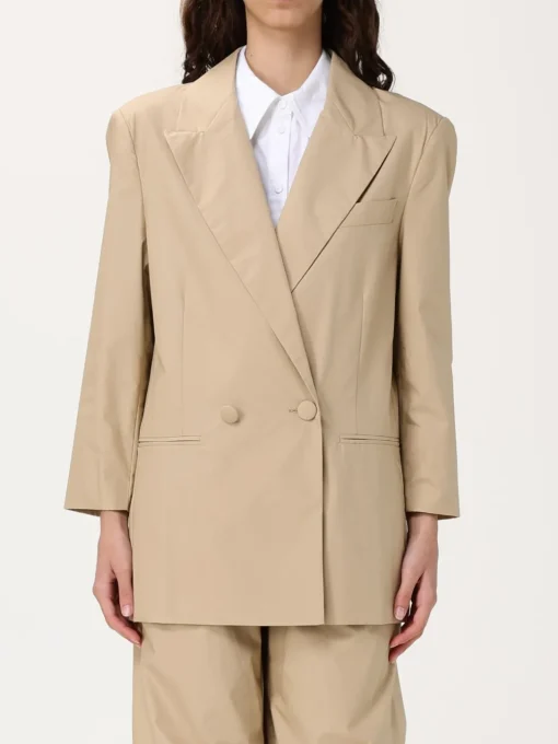 Blazer a doppiopetto in cotone Twinset Actitude
