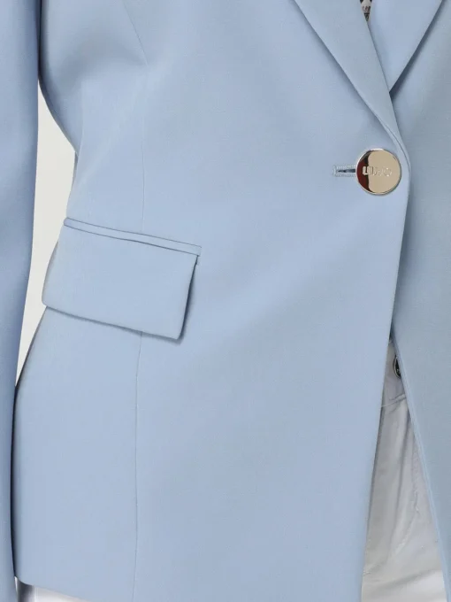 Blazer a monopetto Liu Jo in tessuto tecnico