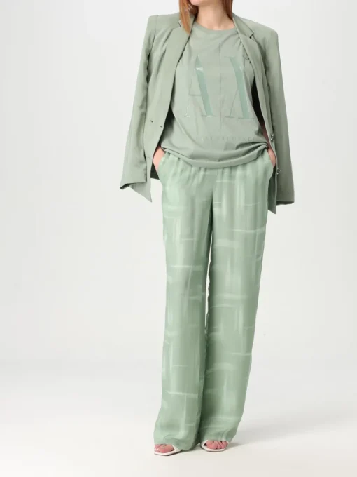Blazer doppiopetto Armani Exchange in viscosa