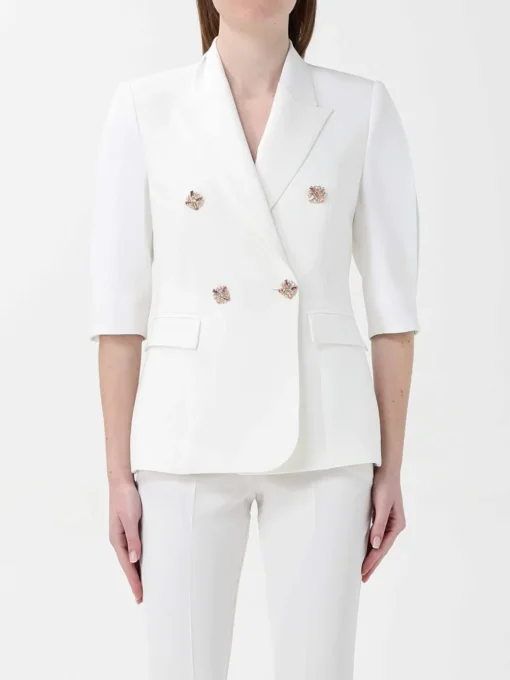 Blazer doppiopetto H Couture in crêpe