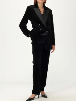 Blazer doppiopetto Max Mara in velluto