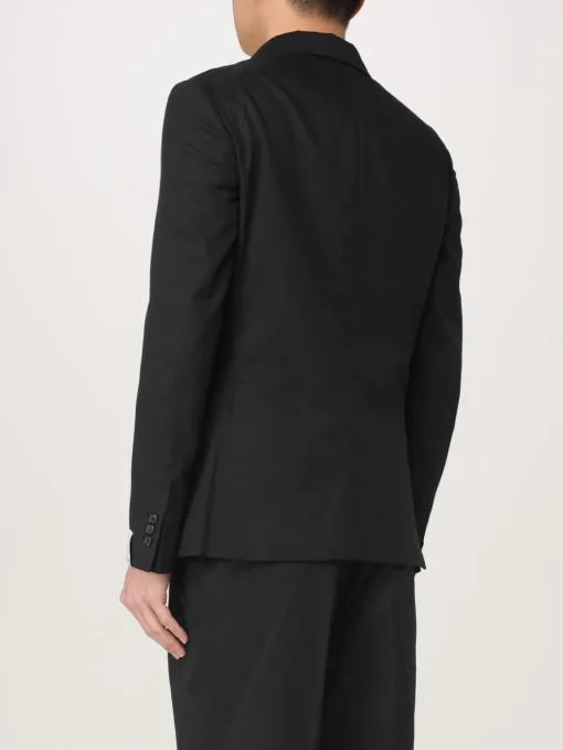 Blazer doppiopetto Paolo Pecora in misto lana