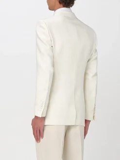 Blazer doppiopetto Tom Ford in misto lana e seta