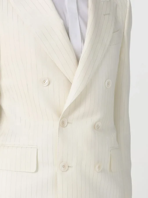 Blazer doppiopetto Tom Ford in misto lana e seta