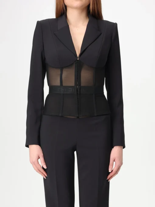 Blazer Elisabetta Franchi in crêpe