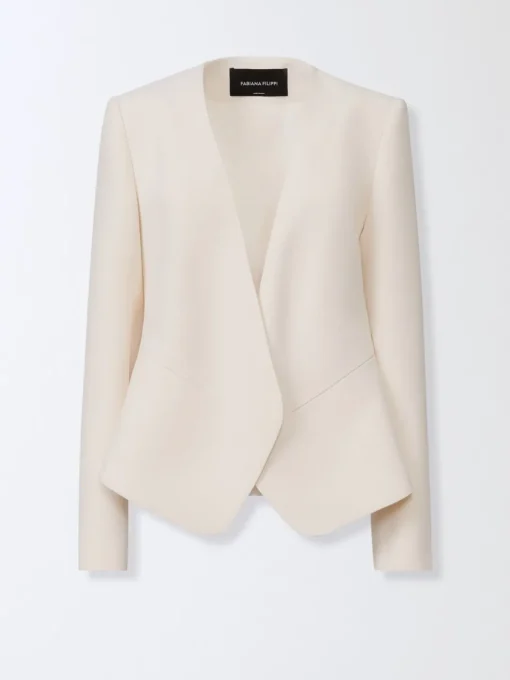Blazer Fabiana Filippi in misto viscosa