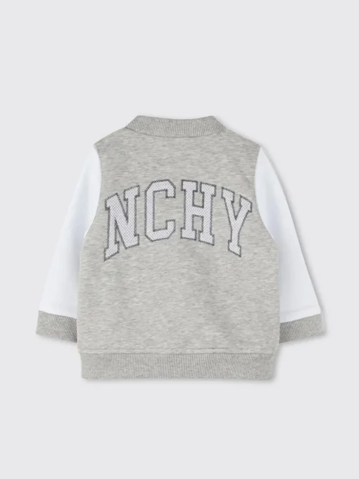 Bomber con maxi logo Givenchy in misto cotone bio