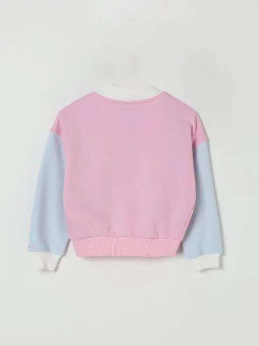 Bomber in cotone con gioielli applicati Monnalisa