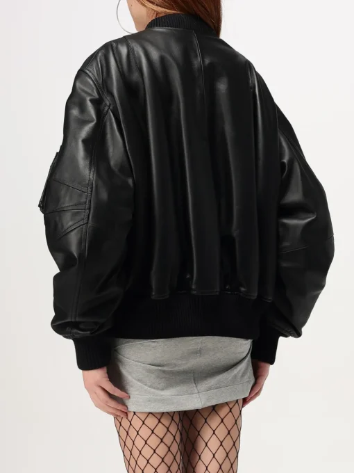 Bomber The Attico in pelle