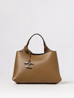 Borsa a mano in pelle di vitello a grana Tod's