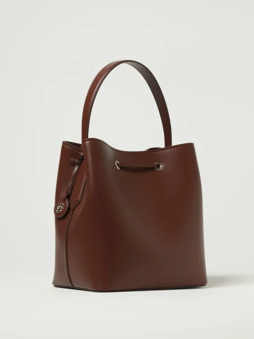 Borsa a secchiello in pelle sintetica Boss