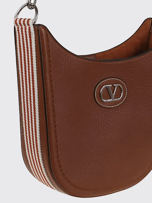 Borsa a spalla in pelle di vitello VLogo Valentino Garavani