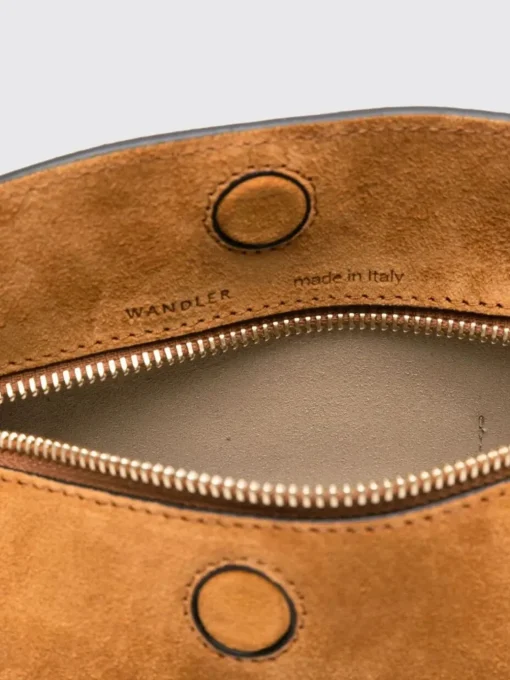 Borsa a spalla Mini Penelope in camoscio Wandler