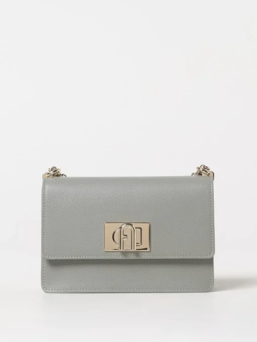 Borsa a tracolla 1927 mini Furla in pelle martellata