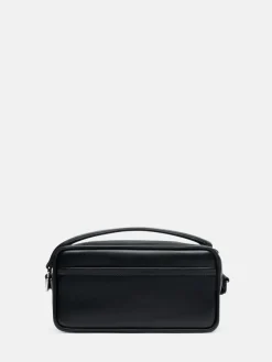 Borsa a tracolla Baneto mini in pelle con logo Jacquemus